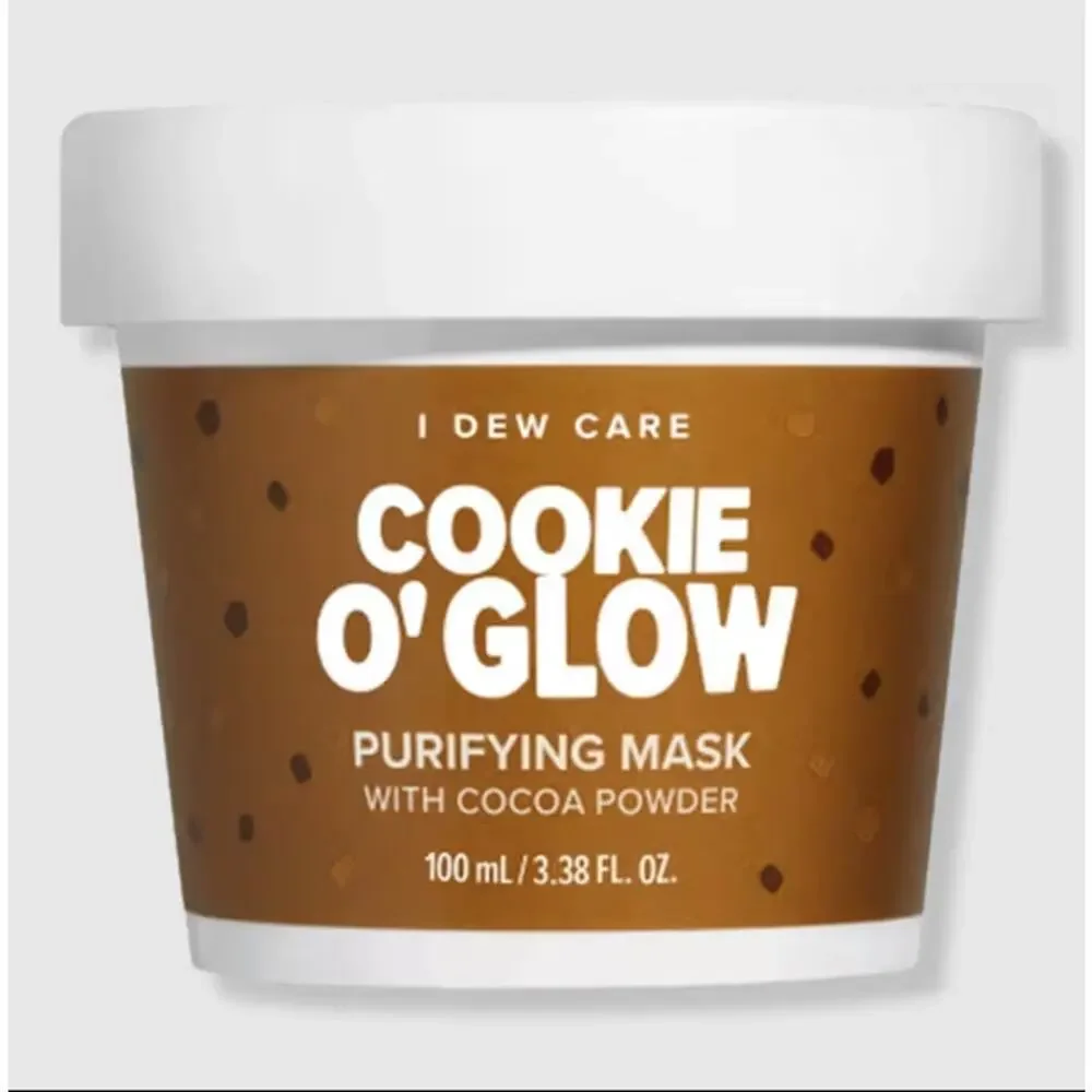 I Dew Care Cookie O'Glow Purifying Wash Off Face Mask 3.38 oz / 100ml